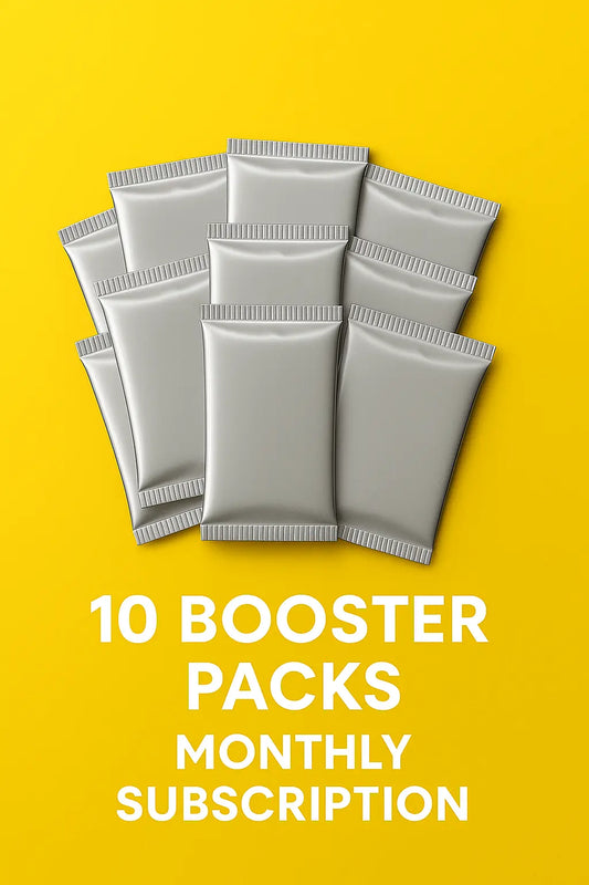 10 Booster Packs- Monthly - TCG - Gotta Collect Em' All
